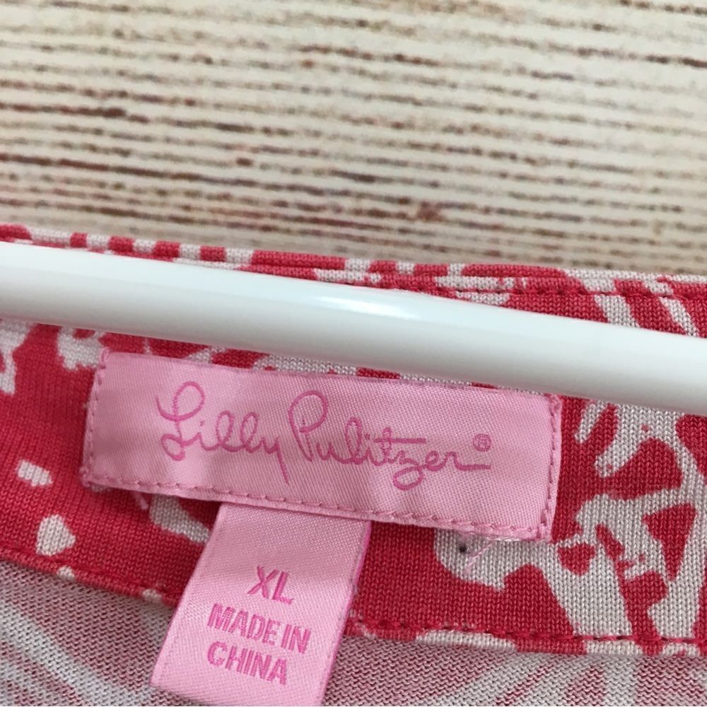 Lilly Pulitzer Raquel red Floral Dress - Picture 4 of 11